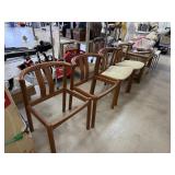 HANS J FRYDENDAL MID CENTURY CHAIRS DANISH MCM