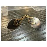 14K GOLD STERLING SILVER JAMES AVERY EARRINGS