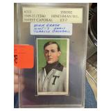 GRADED TOBACCO BASEBALL CARD 