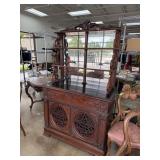 ANTIQUE ROSEWOOD SIDEBOARD 