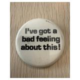 VINTAGE BUTTONS PIN BACKS