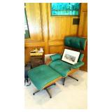 plycraft chair & ottoman