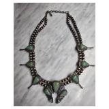 Sterling silver Squash Blossom Necklace