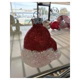 FRI CHRISTMAS AUCTION BLOWN GLASS ORNAMENTS MORE