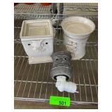 TUE STERLING SILVER COINS CRYSTAL N AMERICAN POTTERY MORE