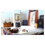 Dallas Estate Sale Guns, Capodimonte Chandelier, Julian Stanczak Signed Print