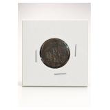 Encapsulated Dark Metal Coin