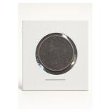 Encapsulated Dark Metal Coin