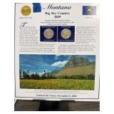 Montana Big Sky Country 2007 Coin Display