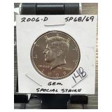 2006 Kennedy Half Dollar Coin in Holder