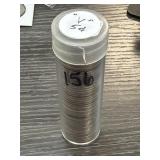 Plastic Tube of Assorted Coins
