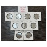 Assorted Coin Group in Holders