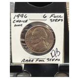 1996 United States Nickel in Holder