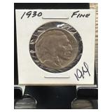 Buffalo Nickel in Protective Holder