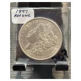 Encapsulated 1897 Metal Coin