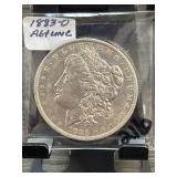 1883-O Silver-Tone Dollar Coin in Sleeve