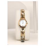Gold-Tone and Silver-Tone Wristwatch