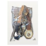 Bagged Assorted Wristwatches and Chains