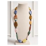 Multi-Color Beaded Necklace