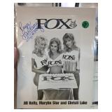 Signed Black and White FOX Promotional Photo