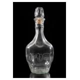Clear Glass Decanter with Stopper