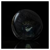 Dark Glass Paperweight