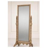 Wood Framed Standing Mirror