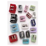 Assorted Colorful Plastic Pencil Sharpeners