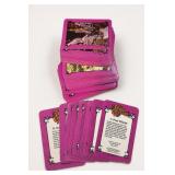 Purple Bordered Playing Card Deck