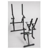 Black Metal Adjustable Stands