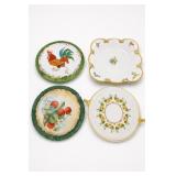 Decorative Porcelain Trivet Group