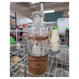Clear Glass Apothecary Jar with Stopper