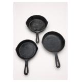 Cast Iron Skillet Trio