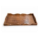 Carved Wooden Serving Tray