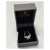 Bow Pendant Necklace in Gift Box