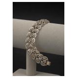 Silver-Tone Link Bracelet