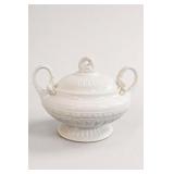 White Ceramic Lidded Tureen