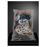 Bagged Assorted Costume Jewelry and Accessories