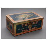 Tetley Tea Bags Tin Box