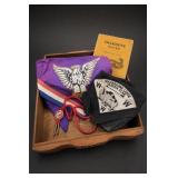 Boy Scouts and Wood Badge Memorabilia Group