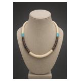 Multicolored Heishi-Style Disc-Bead Necklace