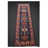 Hand-Woven Pakistan Wool Runner Rug 663