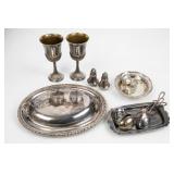 Assorted Silver-Tone Tableware