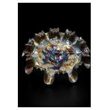 Fenton “Holly” Pattern Glass Bowl