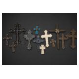 Lot of Decorative Crosses & Crucifixes