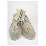 Beaded Soft-Sole Moccasins