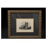 Westminster Abbey Framed Architectural Print