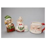 Commodore Angel, Elf Figurine & Santa Mug