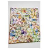 Multicolor Patchwork Sampler Quilt