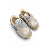 1980s Smurf Sports Hook-and-Loop Shoes